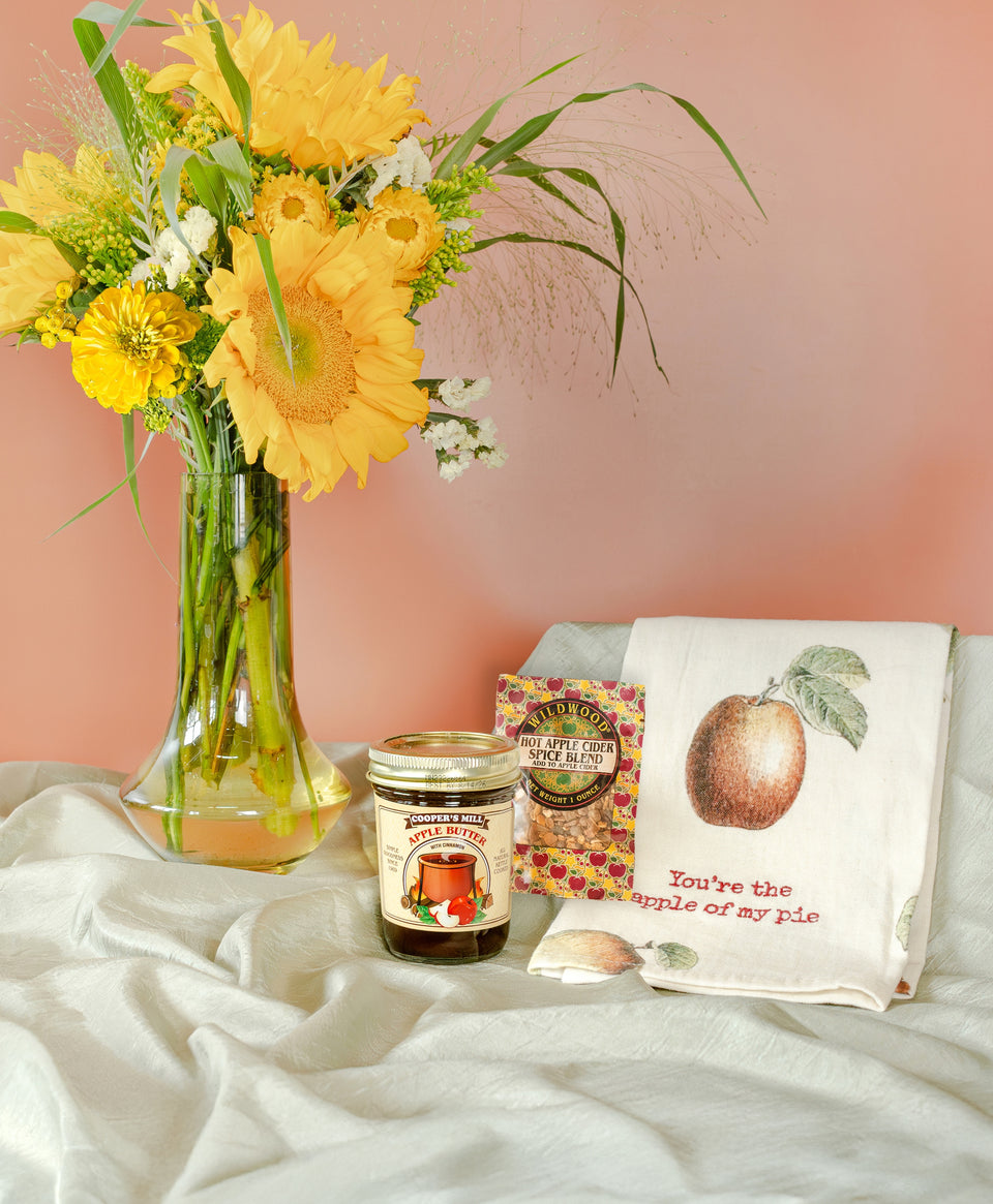 Send our The Apple Spice Bundle bouquet of flowers to someone