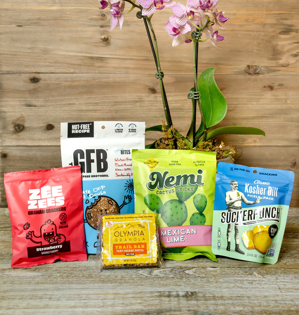 Send our The Snack Bundle bouquet of flowers to someone