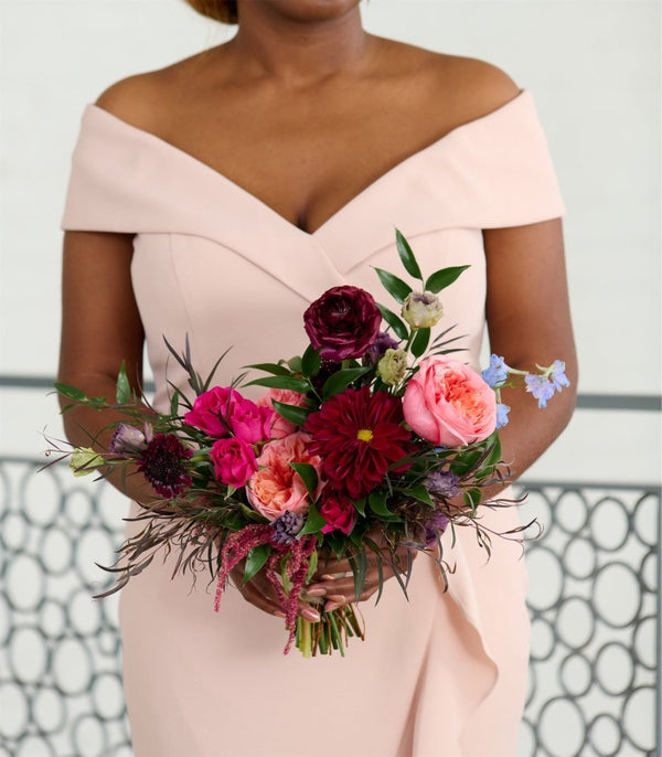 Bridesmaid Bouquet Avant Garde Jewel - Flowers for Dreams