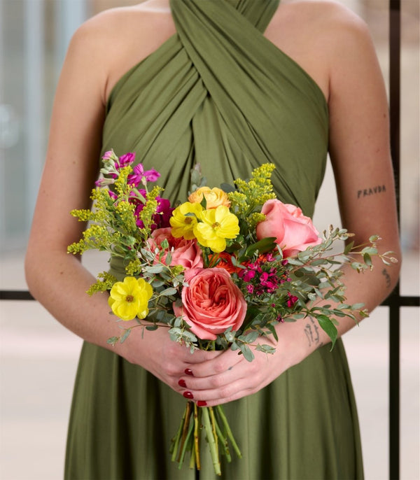 Bridesmaid Bouquet Seasonal Garden - Flowers for Dreams