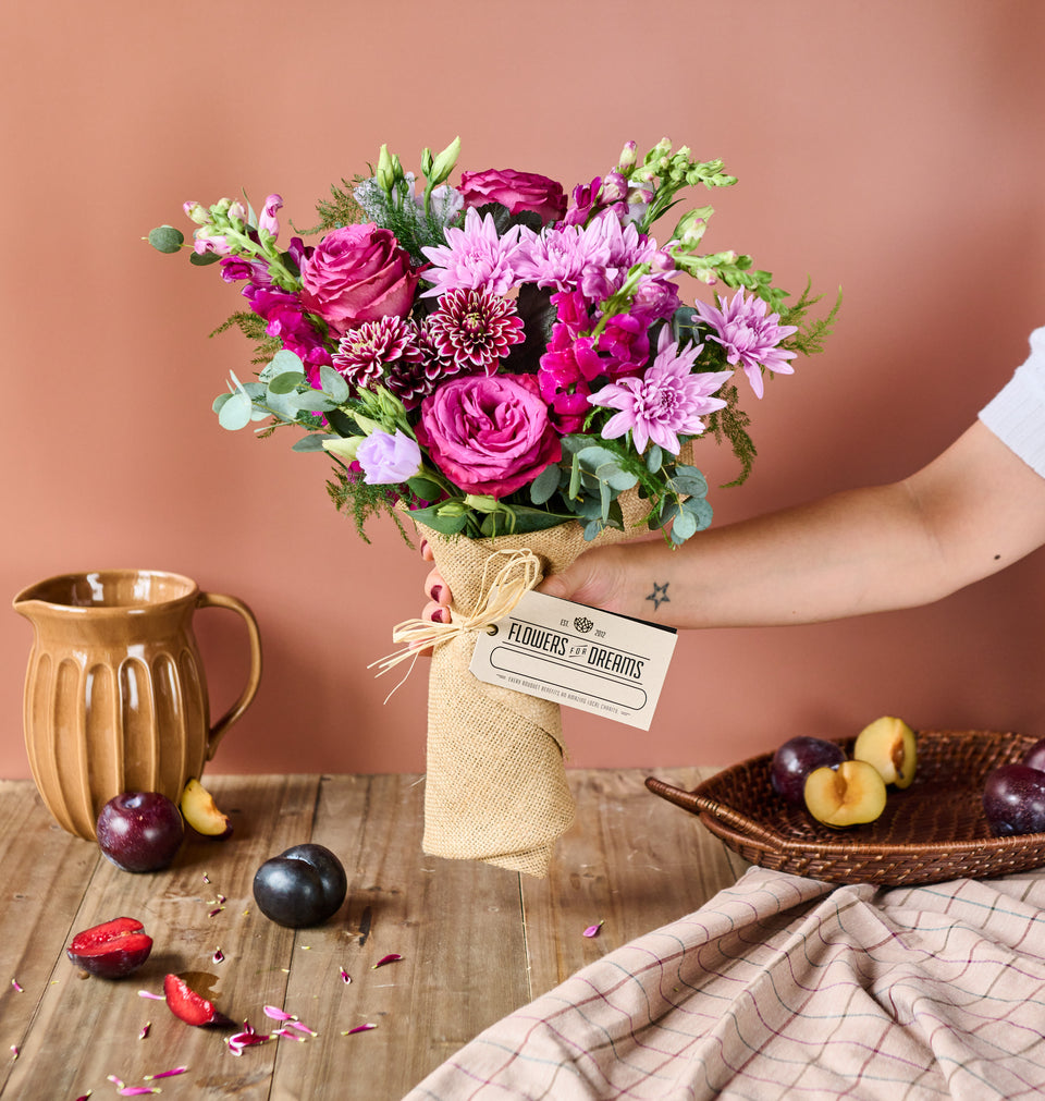 Let our expert florists create this Violet flower bouquet for you