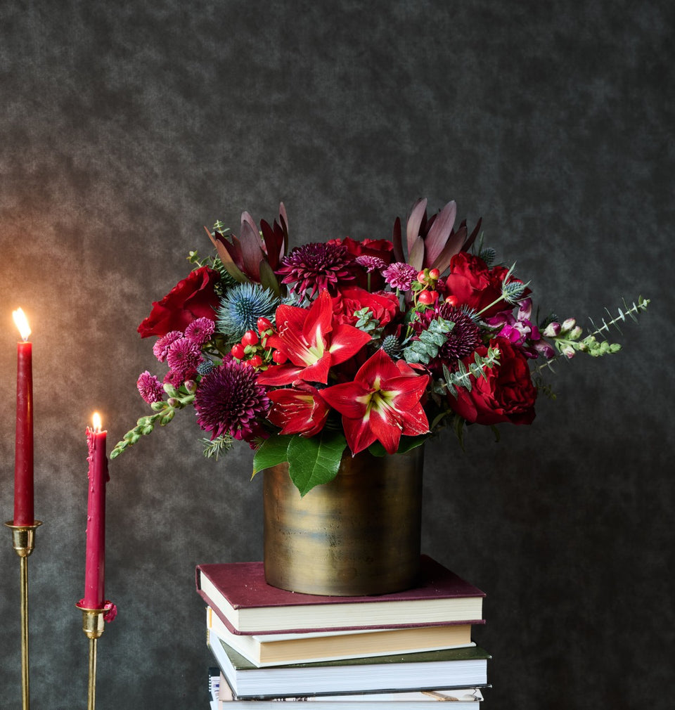 The Festive bouquet – one of our most popular options for flower delivery