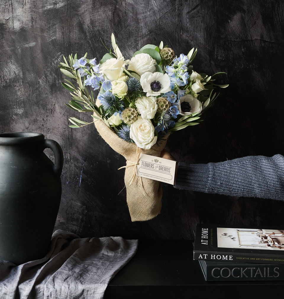 Send our Winter bouquet of flowers to someone