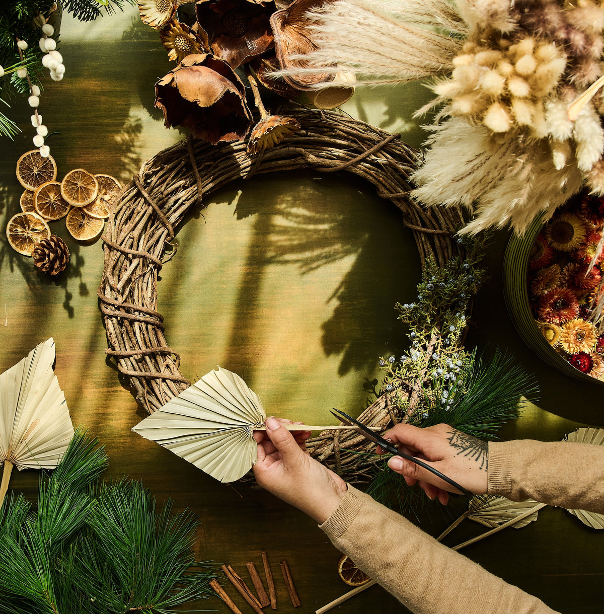 Milwaukee Woodland Wreath Workshop