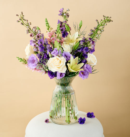 Fresh lily bouquet with elegant white blooms, Flowers for Dreams