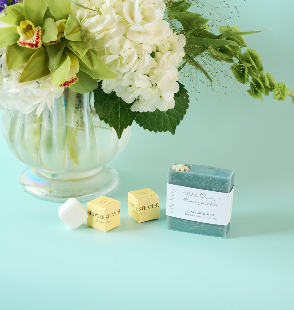 Photograph of The Soap & Steam Bundle flower bouquet