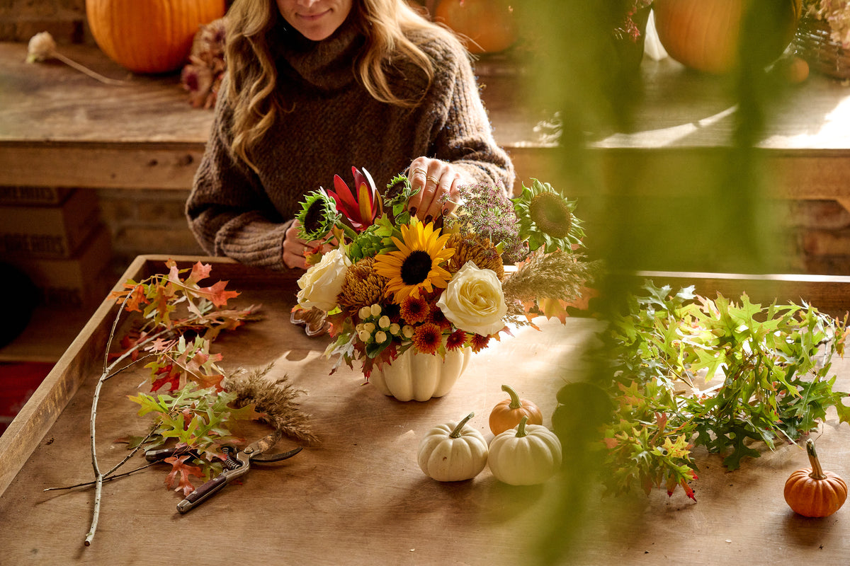 Detroit Thanksgiving Centerpiece Workshop