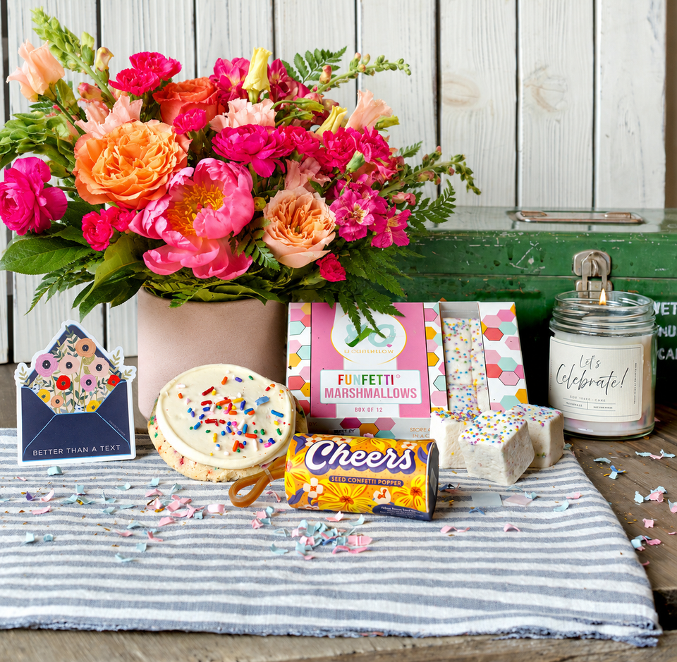 Photograph of The Celebrate Bundle flower bouquet