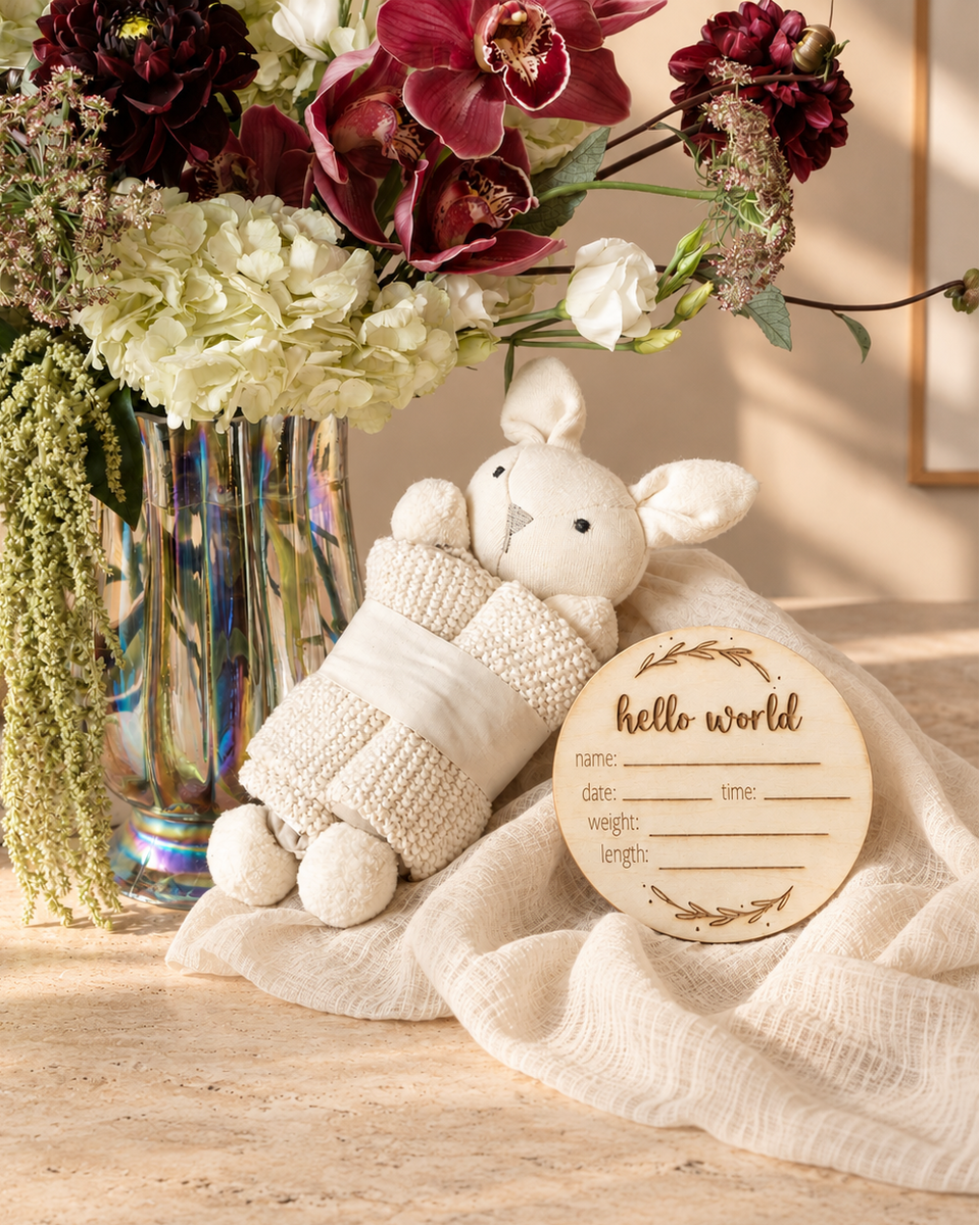 Photograph of The Baby Bundle flower bouquet