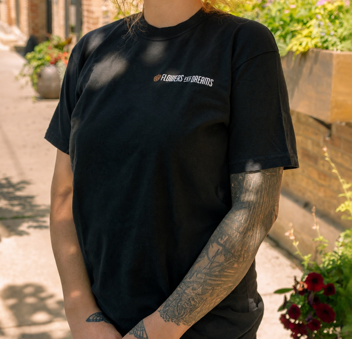 Mission Black Tee