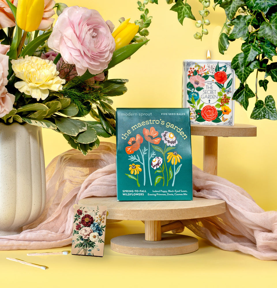 Photograph of The Secret Garden Bundle flower bouquet