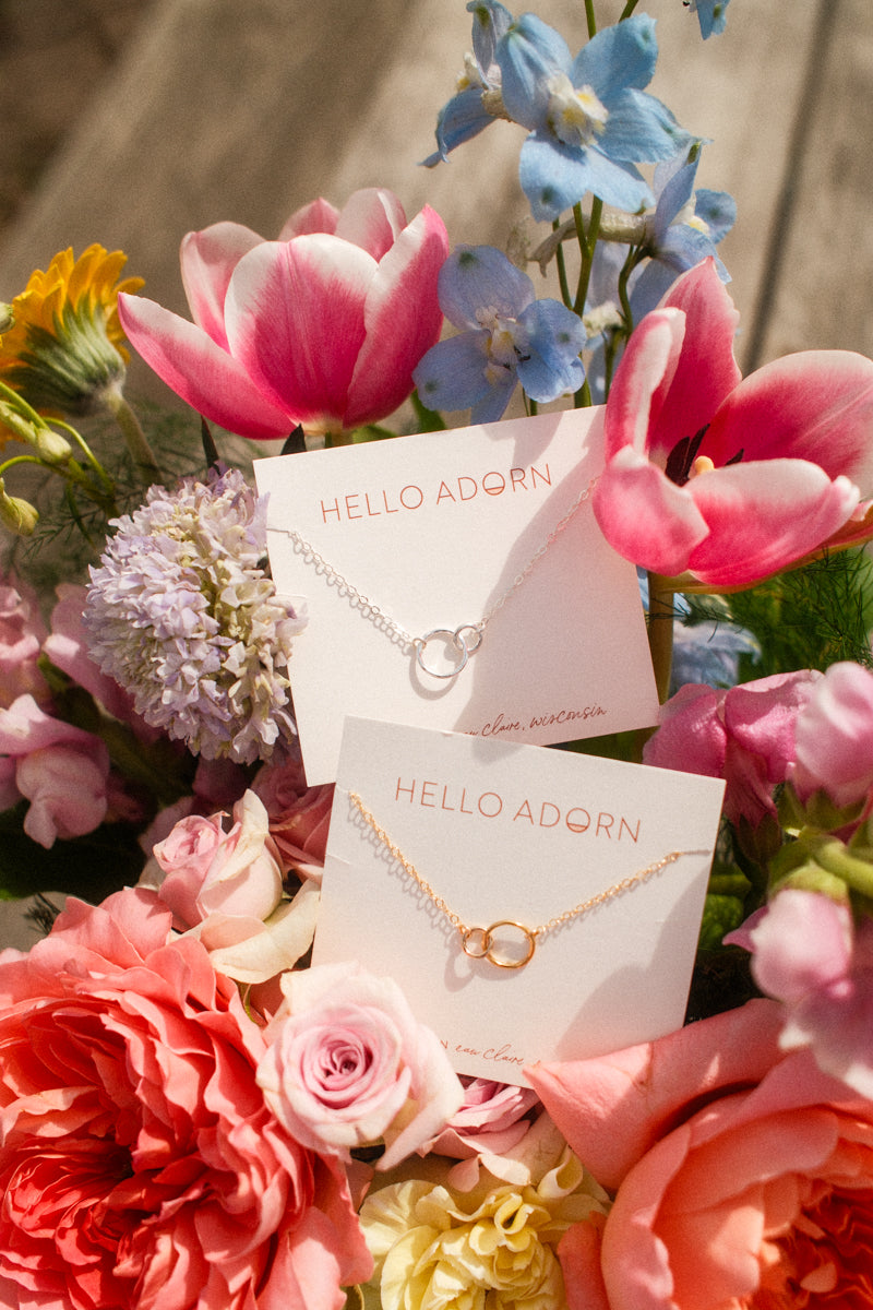 Photograph of Hello Adorn Necklace Bundle flower bouquet