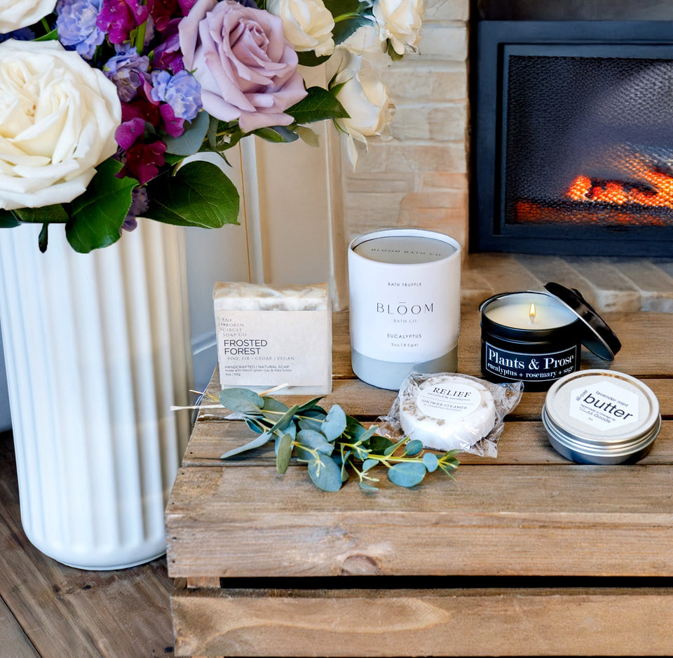 Send our The Winter Spa Bundle bouquet of flowers to someone