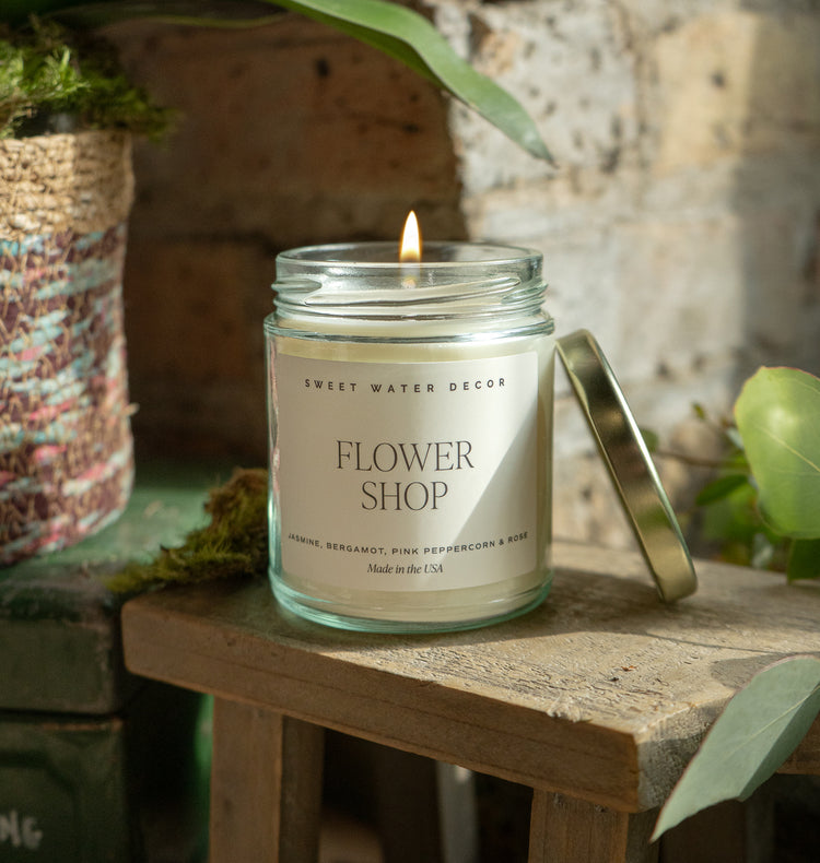 Flower Shop Candle