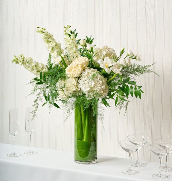 Garden White Bar Arrangement