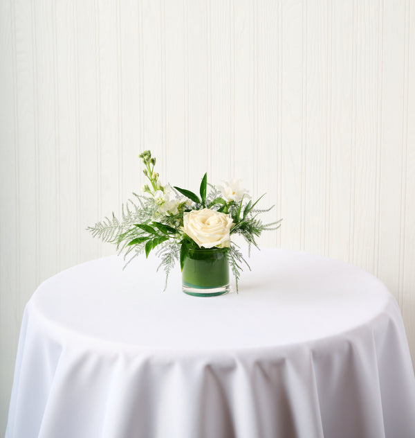 Garden White Cocktail Arrangement