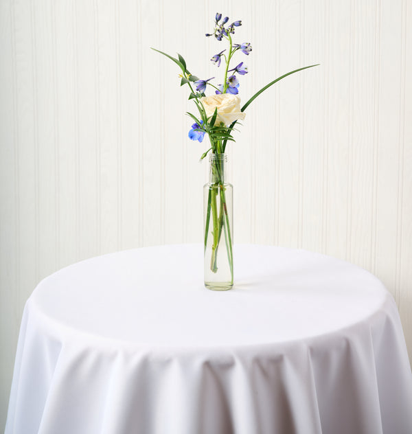 Garden White & Blue Bud Vase