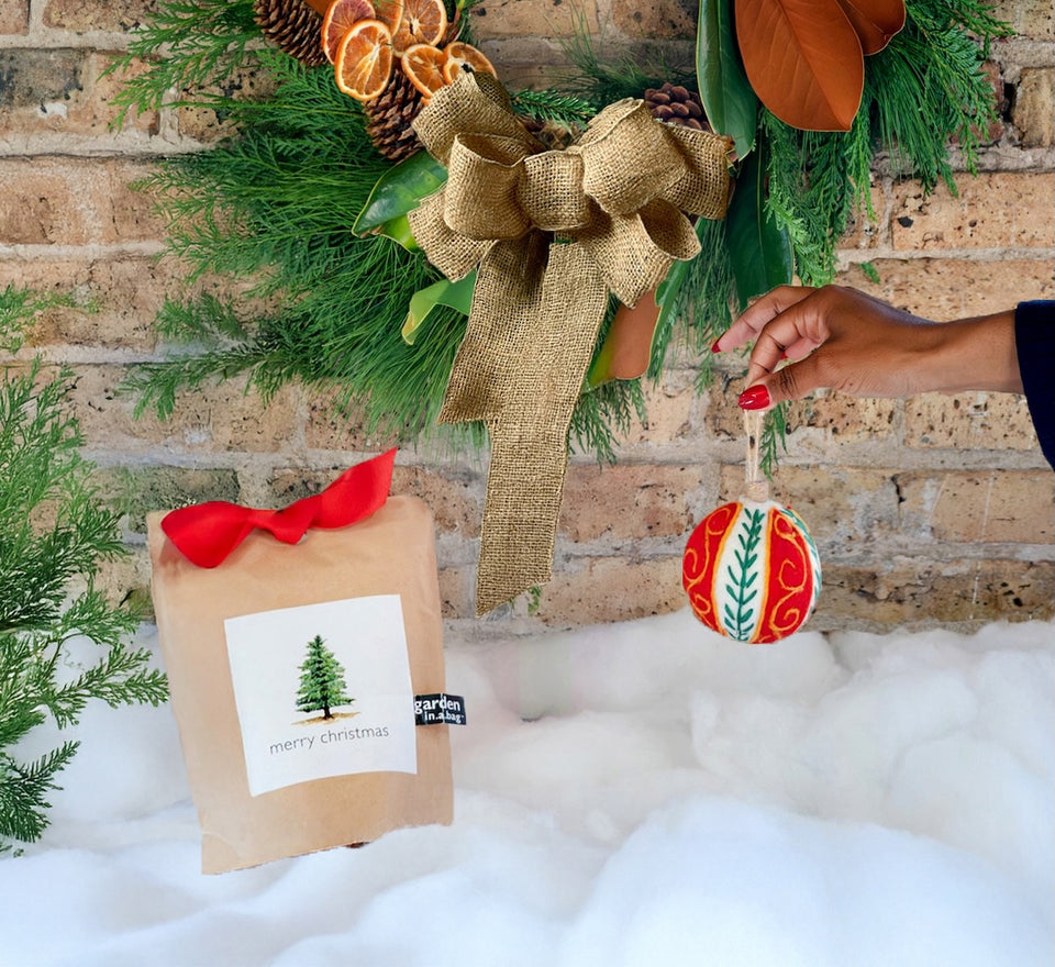 Send our The Holiday Bundle bouquet of flowers to someone