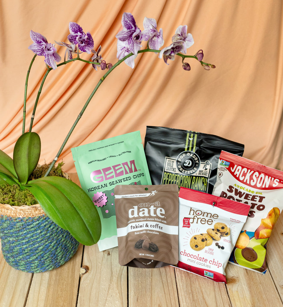 Send our The Snack Bundle bouquet of flowers to someone