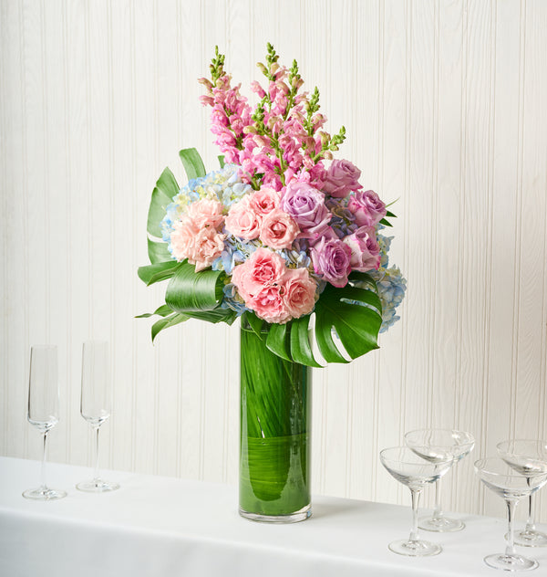 Modern Pastel Bar Arrangement