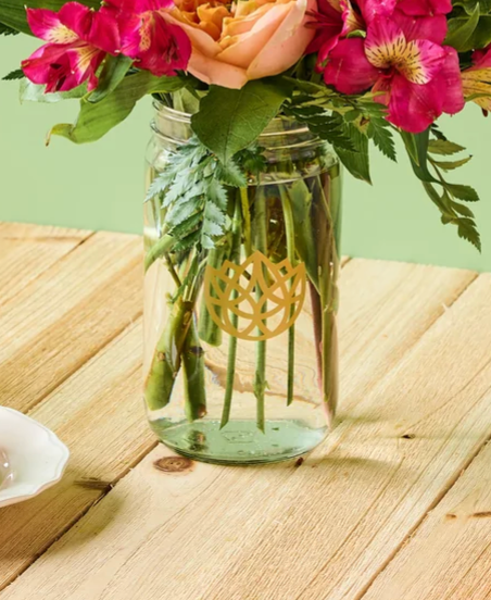 Mason Jar Vase