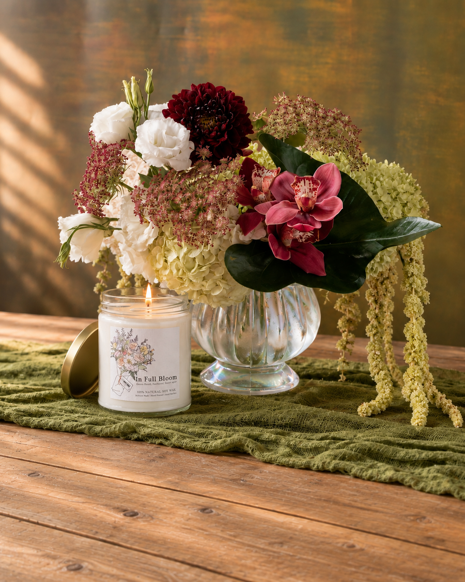 Photograph of The Signature Candle flower bouquet