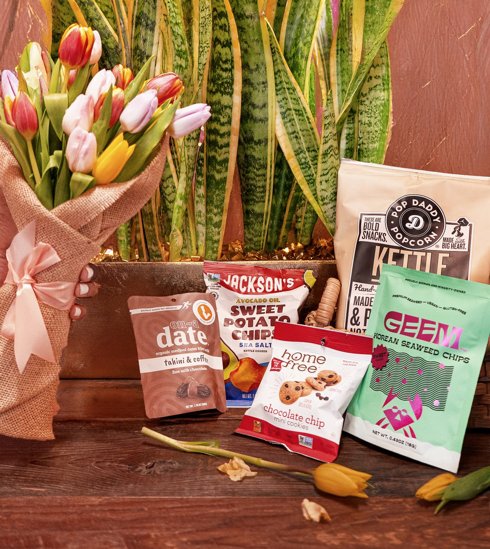 Send our The Snack Bundle bouquet of flowers to someone