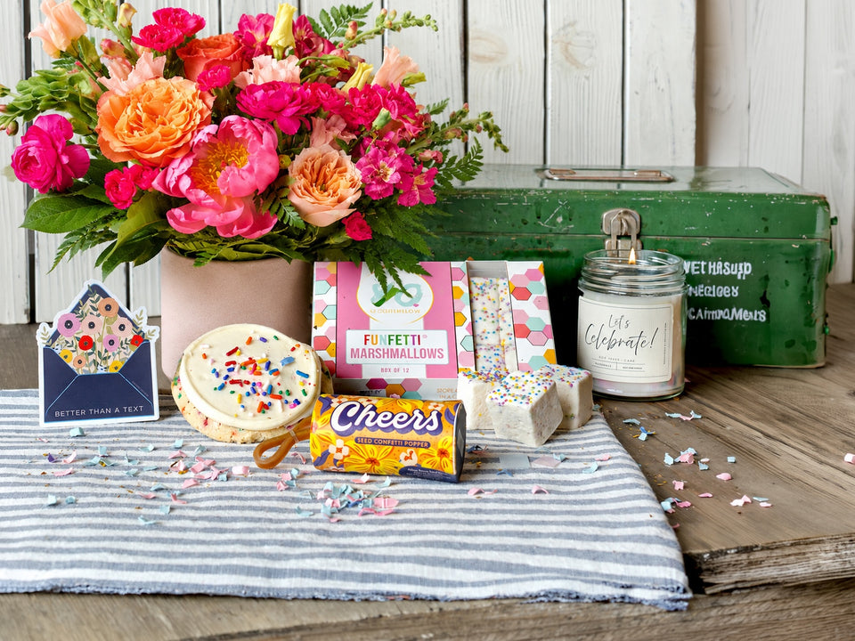 Photograph of The Celebrate Bundle flower bouquet