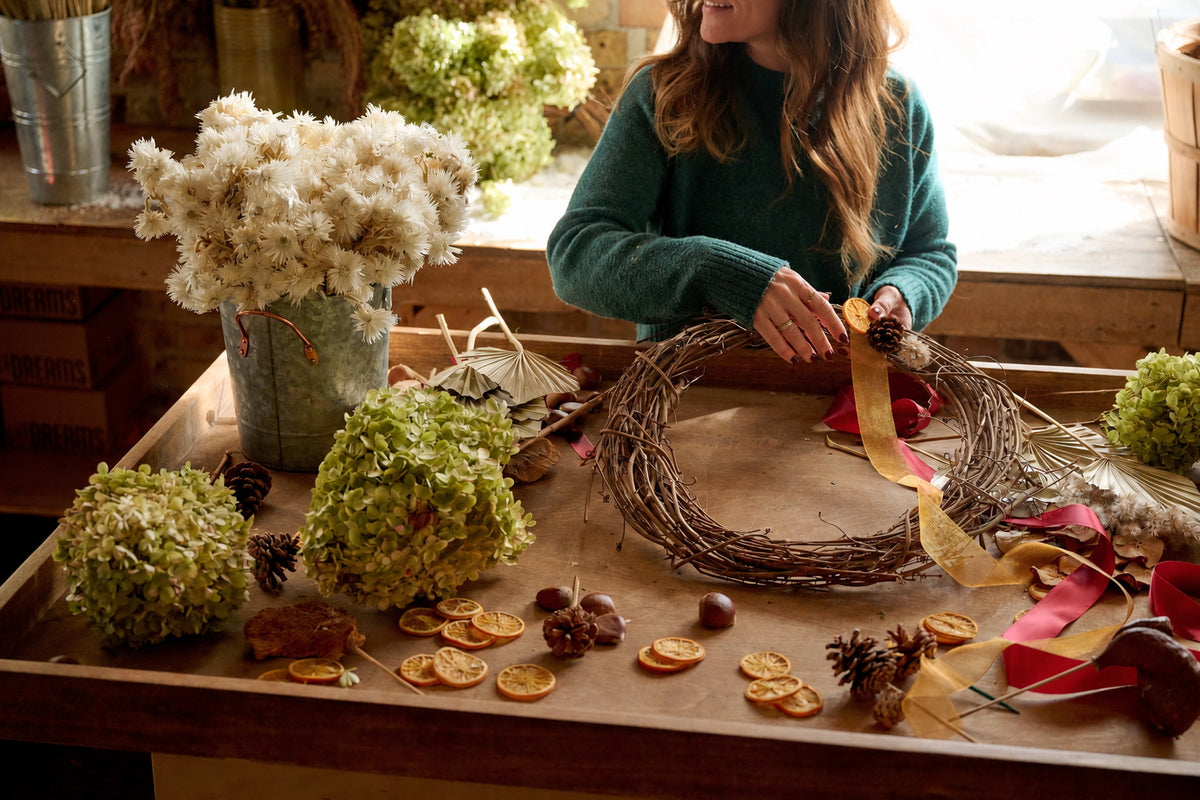 Detroit Woodland Wreath Workshop