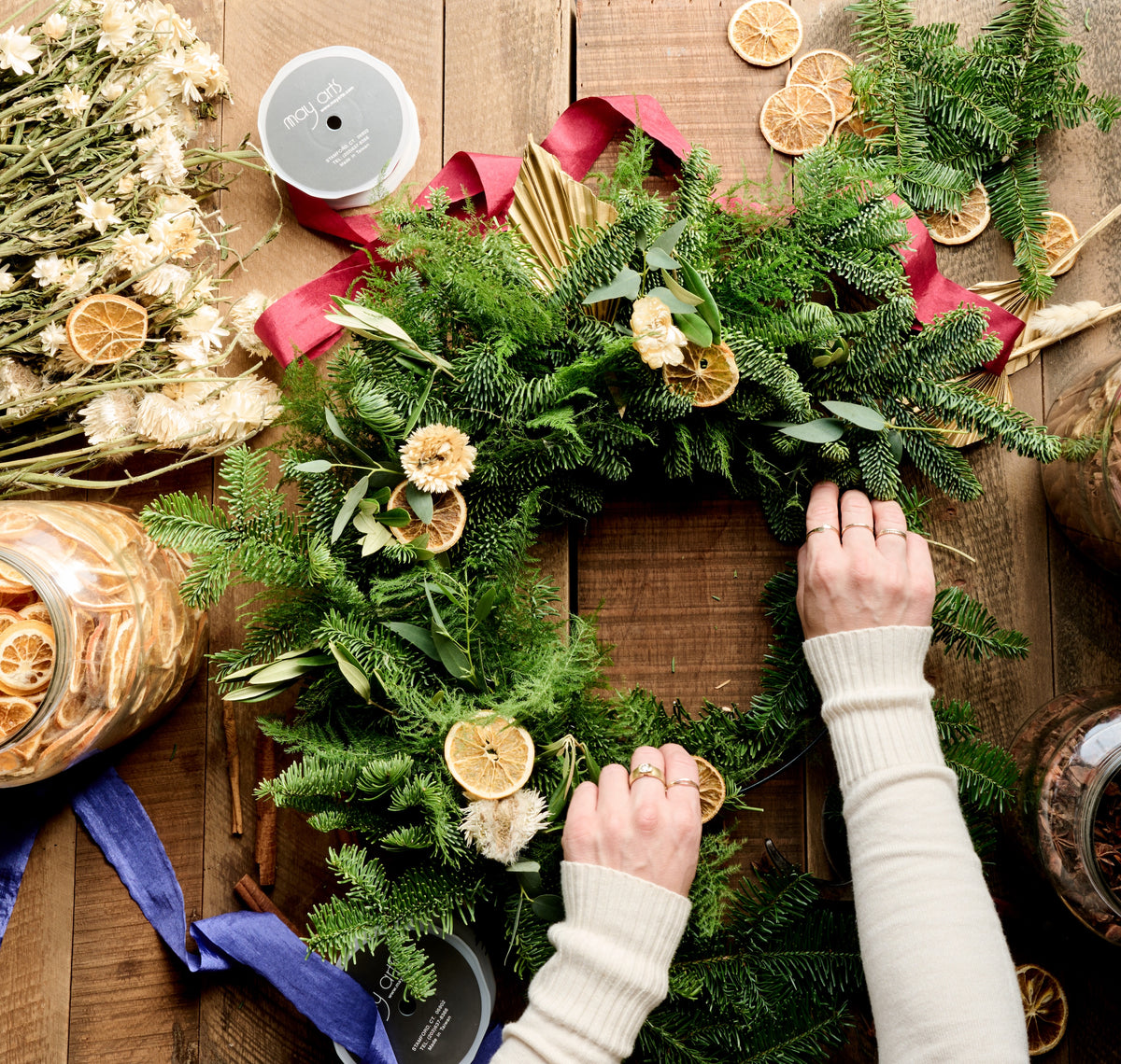 Detroit Evergreen Wreath Workshop