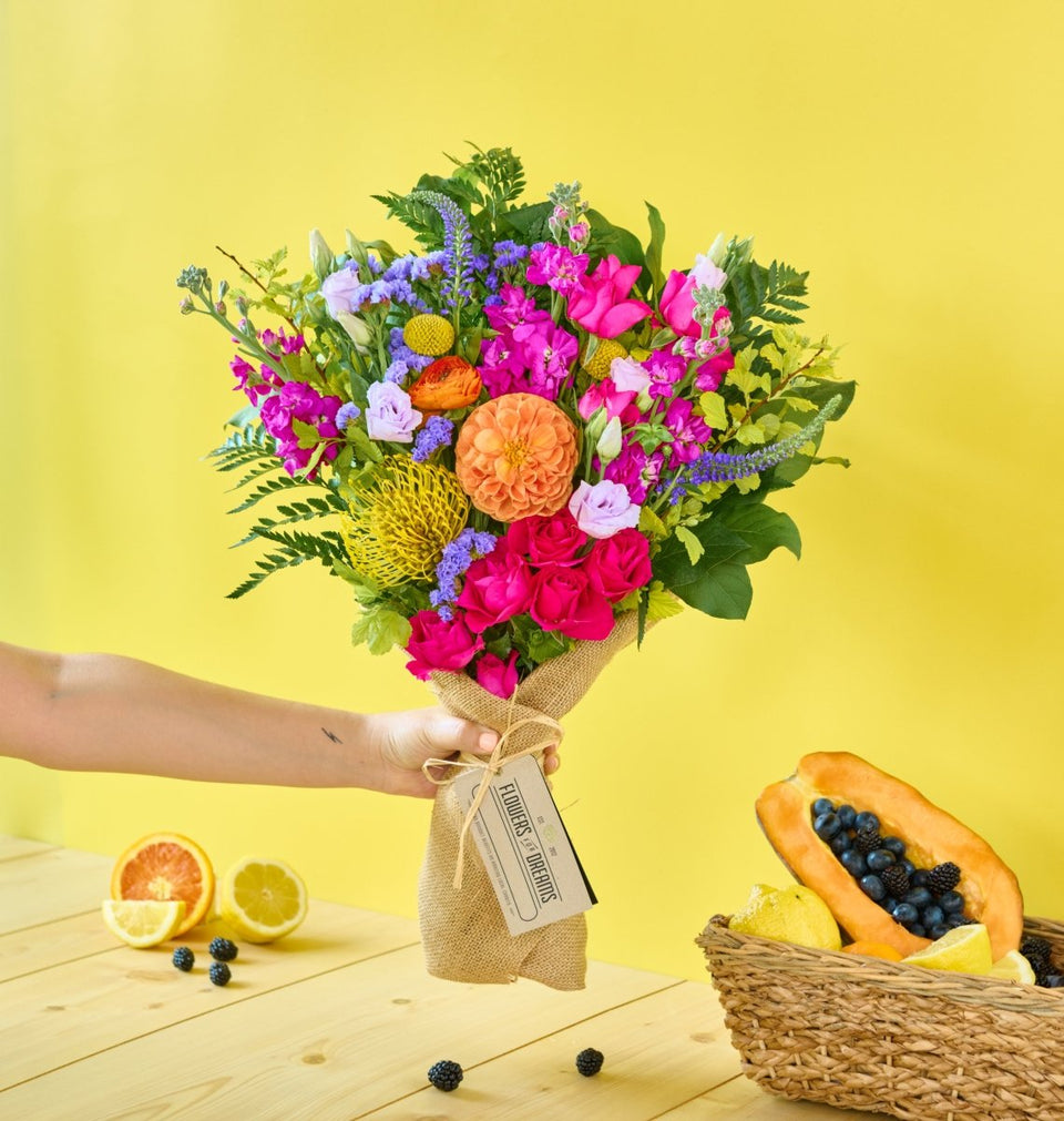 The Summer bouquet – one of our most popular options for flower delivery