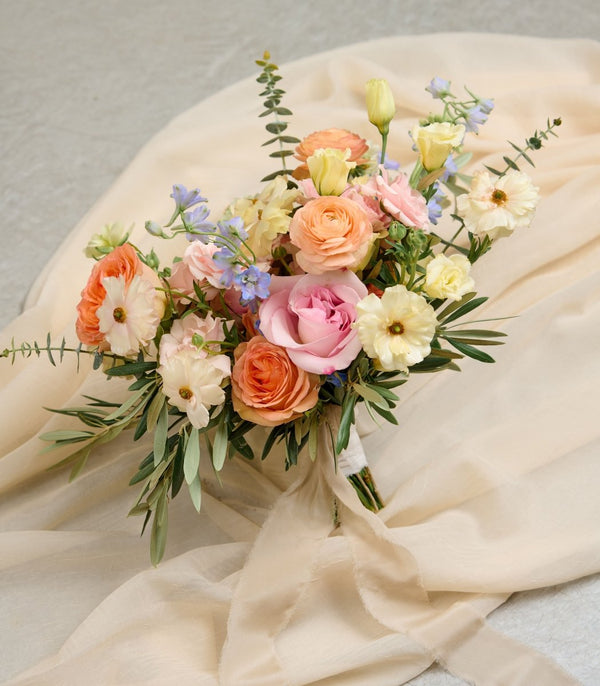 Bridal Bouquet Avant Garde Colorful - Flowers for Dreams
