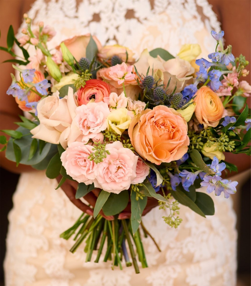 Bridal Bouquet Lush Colorful - Flowers for Dreams