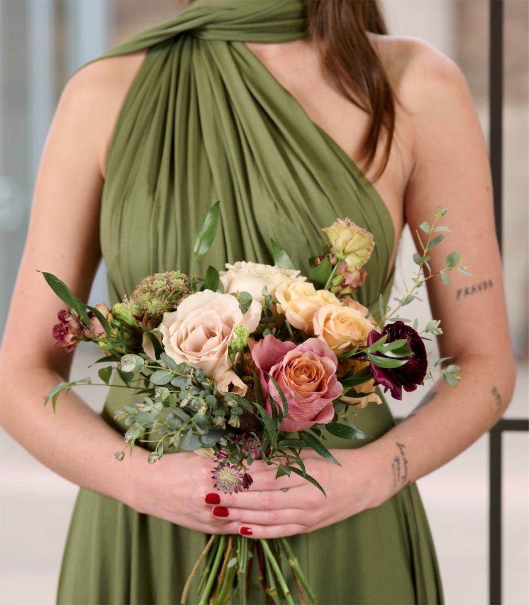 Bridesmaid Bouquet Seasonal Orchard - Flowers for Dreams