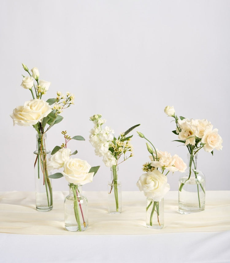 Bud Vase White & Cream featured image
