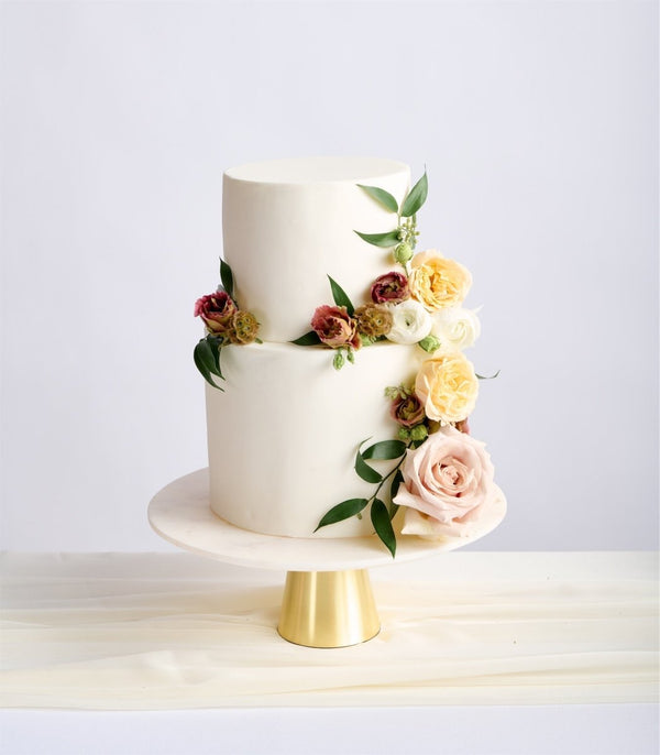 Cake Flowers Tan & Neutral - Flowers for Dreams